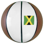 Jamaica Flag Emblem Basketbal (Verticaal)