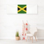 Jamaica Flag Emblem Spandoek (Insitu)