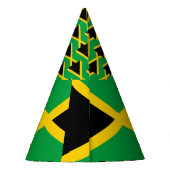 Jamaica Flag Feesthoedjes (Achterkant)
