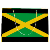 Jamaica Flag Gift Bag Groot Cadeauzakje (Achterkant)