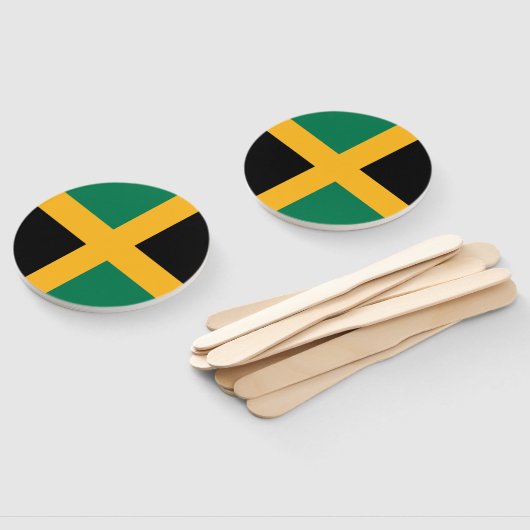 Jamaica Flag Handwaaier (Niet-gemonteerd)