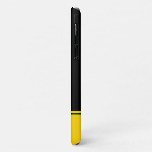 Jamaica Flag JESUS YESHUA Scripts gepersonaliseerd Case-Mate iPhone Case (Achterkant/links)