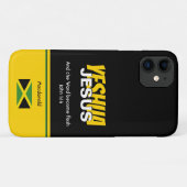 Jamaica Flag JESUS YESHUA Scripts gepersonaliseerd Case-Mate iPhone Case (Achterkant (horizontaal))