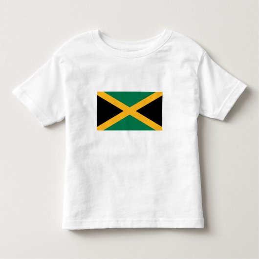 Jamaica Flag Kinder Shirts (Voorkant)