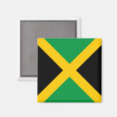 Jamaica Flag Magneet (Voorkant / Achterkant)