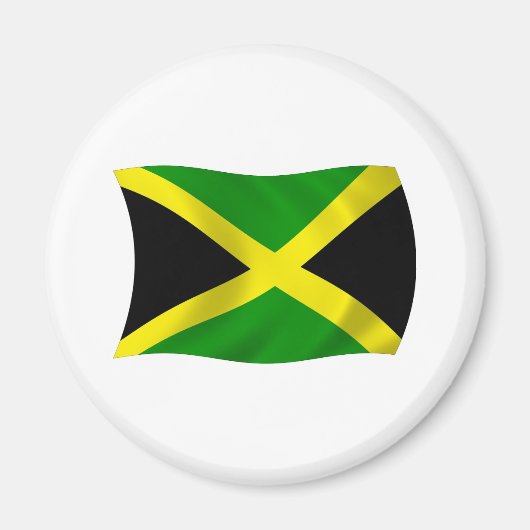 Jamaica Flag Magnet Magneet (Voorkant)