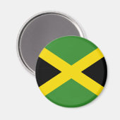 Jamaica Flag Magnet Magneet (Voorkant / Achterkant)