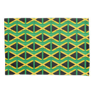 JAMAICA FLAG MAP Patriottisch Gepersonaliseerd Omk Kussensloop