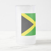 Jamaica Flag Matglas Bierpul (Center)