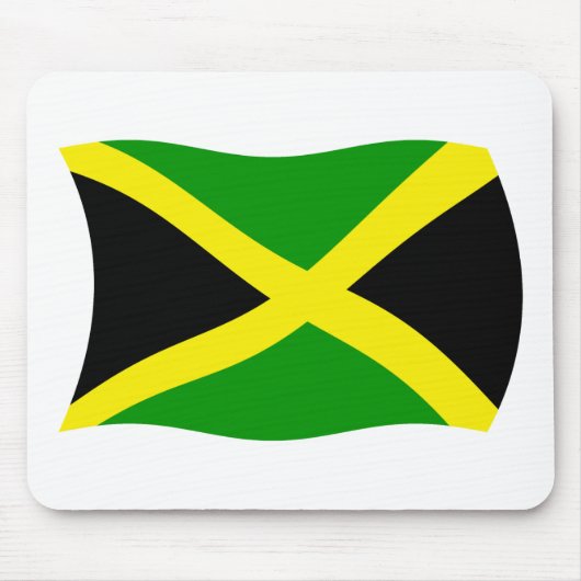 Jamaica Flag Mousepad Muismat (Voorkant)