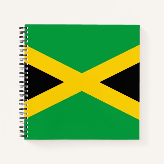 Jamaica Flag Notitieboek (Voorkant)