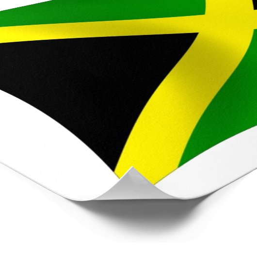 Jamaica Flag Poster Print (Hoek)