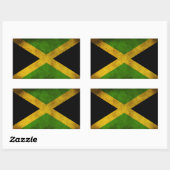 Jamaica Flag - Proud Jamaicans - Rasta Sticker (Feuille)