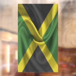 Jamaica Flag Raamsticker