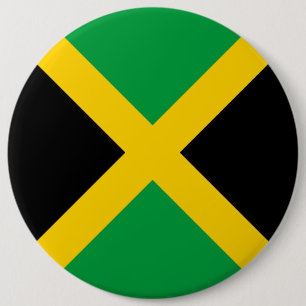 Jamaica Flag Ronde Button 6,0 Cm