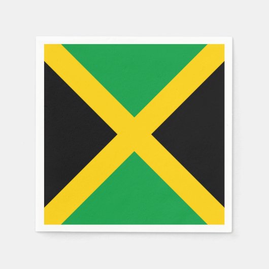 Jamaica Flag Servetten (Voorkant)