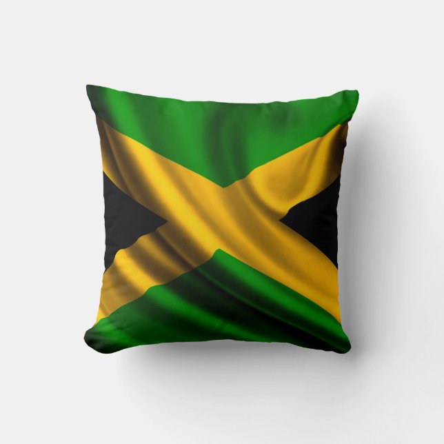 Jamaica Flag Sierkussen (Voorkant)