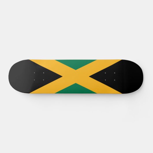 Jamaica Flag Skateboard (Horizontaal)