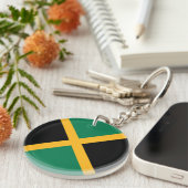 Jamaica Flag Sleutelhanger (Voorkant Rechts)