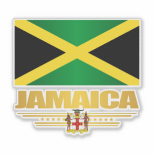 Jamaica Flag Sticker