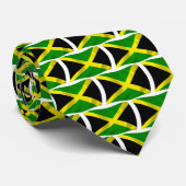 Jamaica Flag Stropdas (Opgerold)