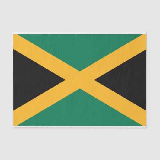 Jamaica Flag Tissuepapier (Voorkant)