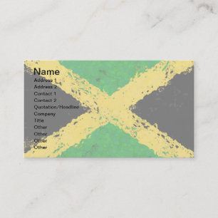 JAMAICA FLAG VISITEKAARTJE