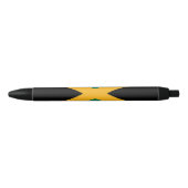 Jamaica Flag Zwarte Inkt Pen (Voorkant)