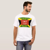 JAMAICA. FREE AUG 1 1834 Men's Basic T-Shirt (Voorkant volledig)