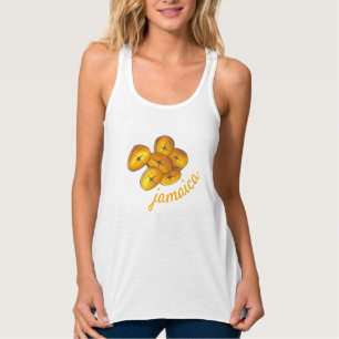 JAMAICA Fried Plantains Jamaican Food Cuisine Tanktop