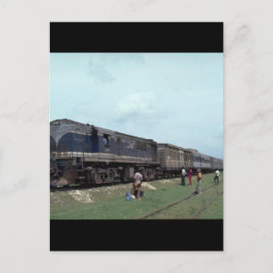 Jamaica, GE #121 met local_Trains of the World Briefkaart