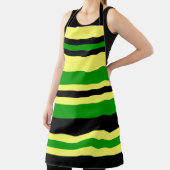 Jamaica Geïnspireerde stripes Schort (Insitu)