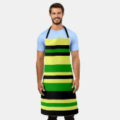 Jamaica Geïnspireerde stripes Schort (Gedragen)