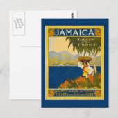 Jamaica - Gem of the Tropics Briefkaart (Voorkant / Achterkant)