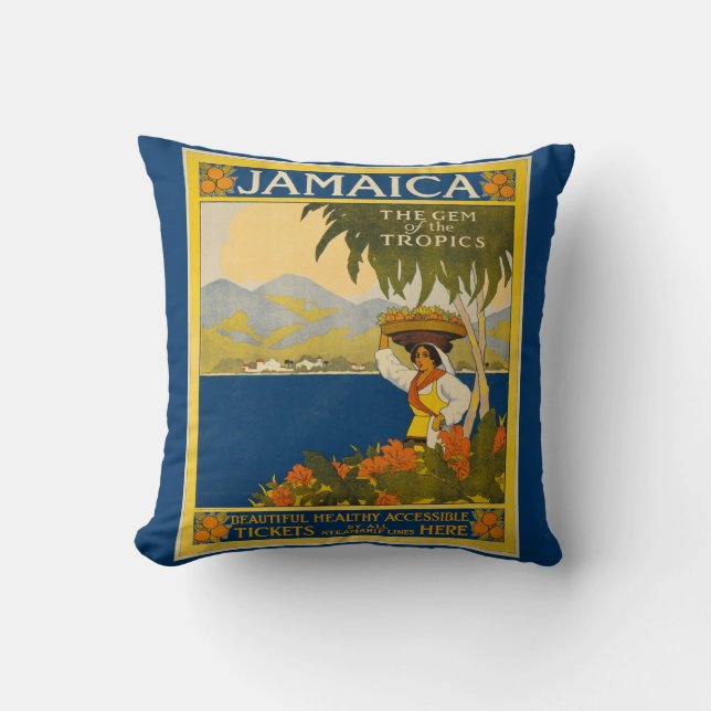 Jamaica - Gem of the Tropics Kussen (Voorkant)