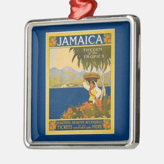 Jamaica - Gem of the Tropics, , Metalen Ornament (Links)