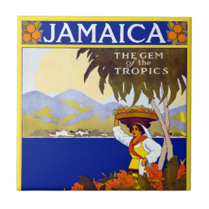  Jamaica Gem van de troepenreis Tegeltje