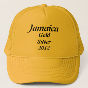 Jamaica gouden zilveren trucker hoeden pet