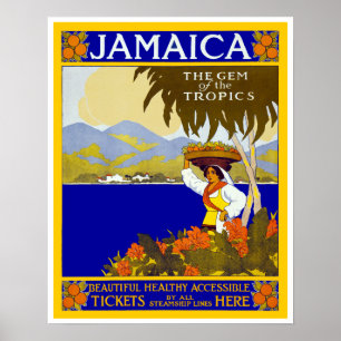 Jamaica ~ Het gedicht van de tropen Poster