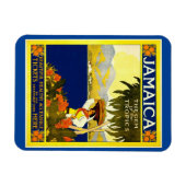 Jamaica, het gedicht van de tropen,  stijl magneet (Horizontaal)