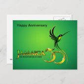 Jamaica Independence Briefkaart (Voorkant / Achterkant)