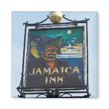 Jamaica Inn Pub Sign Fotografie Magneet