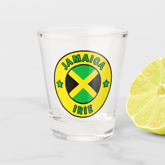 Jamaica Irie Shot Glas (Voorkant)