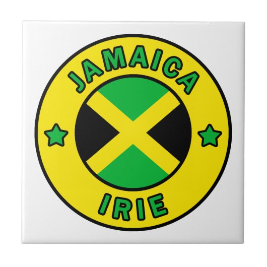 Jamaica Irie Tegeltje (Voorkant)