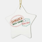 Jamaica is er geweest dat keramisch ornament (Links)