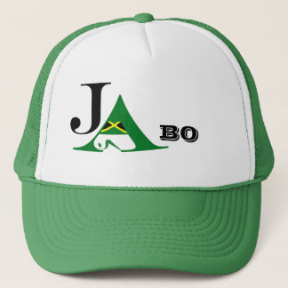 Jamaica JA BO Green Trucker Hat Pet