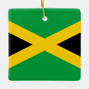 Jamaica (Jamaicaan) Vlag Keramisch Ornament