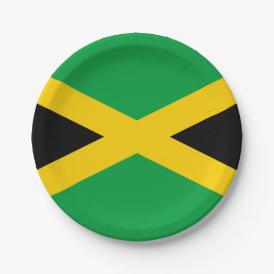 Jamaica (Jamaicaan) Vlag Papieren Bordje