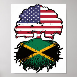 Jamaica Jamaicaans Amerikaans Verenigde Staten Boo Poster