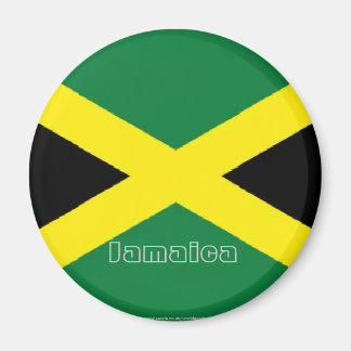 Jamaica jamaicaanse vlag souvenir koelkast magneet